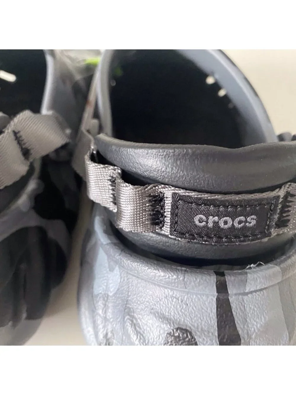 Crocs Echo Duck Camo Clog Slip On Shoes Sandals 211981-082 Men’s Sz 10 W 12 NEW